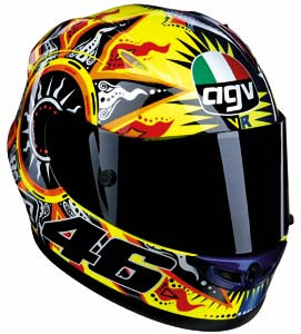 Valentino Rossi Helmet on Graffiti Alphabet   Digital Graffiti On Helmet   Valentino Rossi 46