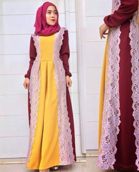 15 Gambar Model  Baju  Renda  Terbaru 2019