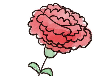 [最新] カーネーション の イラスト 333103