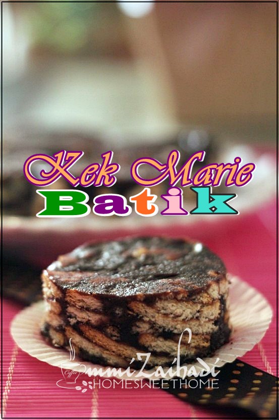 Home Sweet Home: Kek Marie Batik