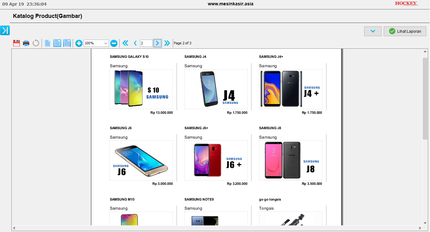 mesin kasir counter hp toko pulsa