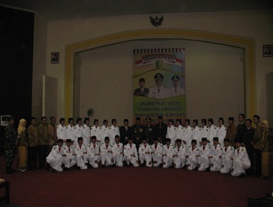 Kisah Singkat Anggota Paskibra 2010Letih Bercampur Bangga dan Haru