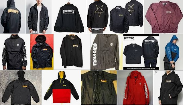 Thrasher Windbreaker Coats & Jackets for Men