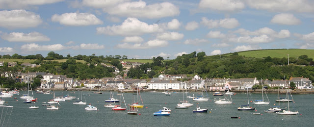 The view from the Prince of Wales pier, across the Penryn River to Flushing