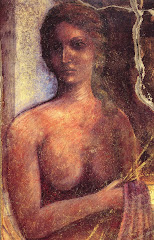 maenad, fresco, roman, pompeii, woman, naked, lora 