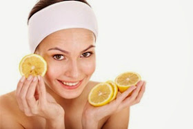 masker wajah alami berbahan lemon