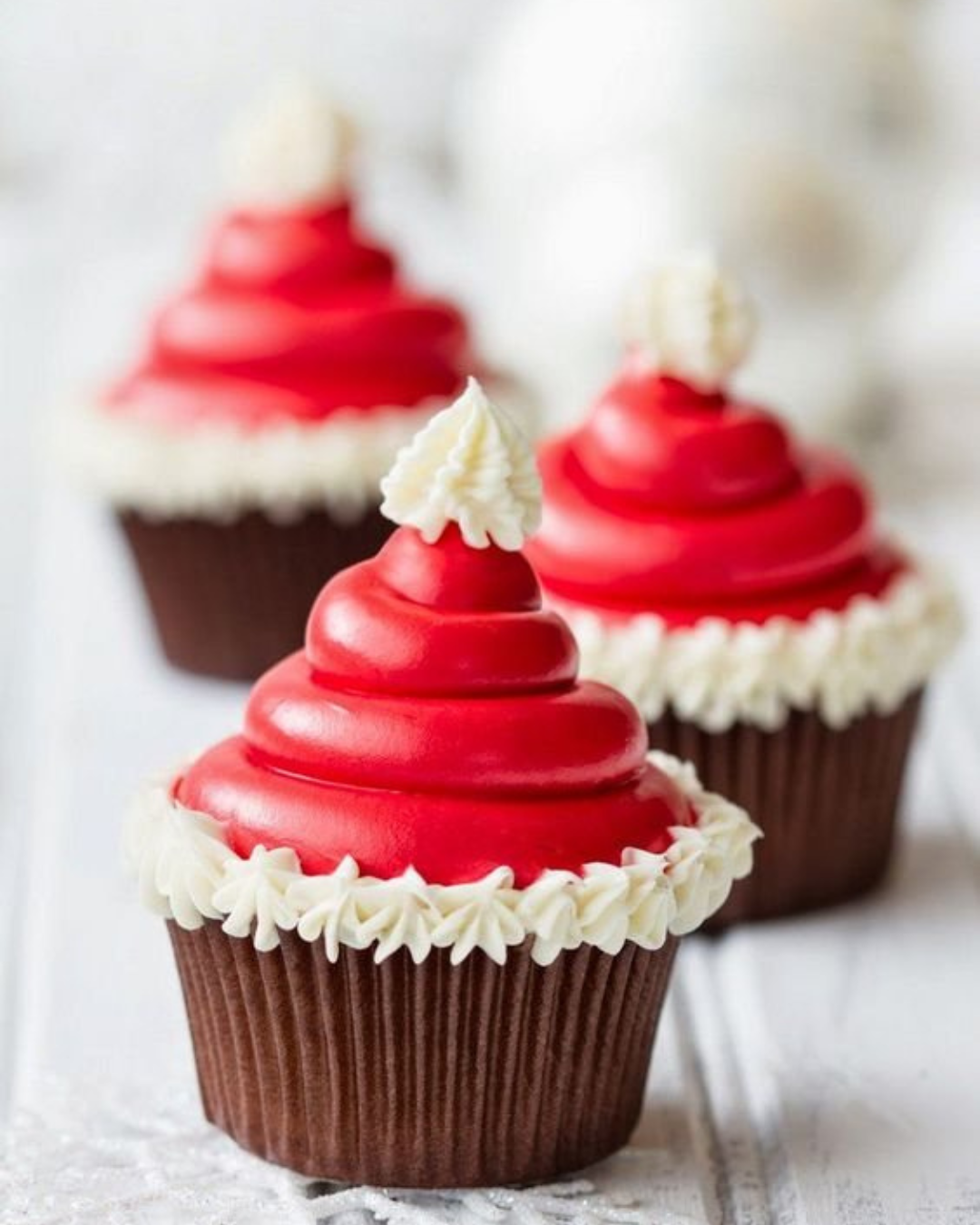 Confira 18 inspirações de cupcakes decorados para o natal