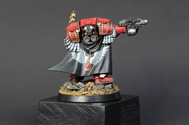 Blood Angels Praetor in Terminator Armour Back Freehand