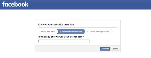 سؤال الامان في الفيسبوك