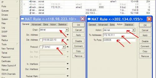 Manipulasi Ping DNS di Mikrotik