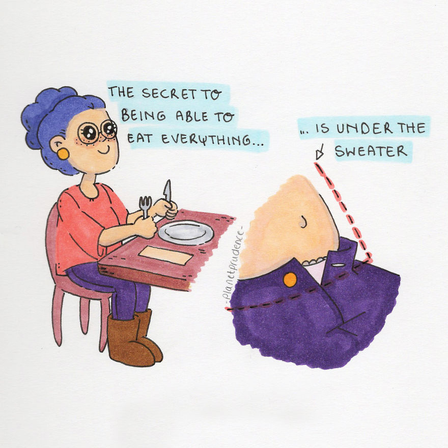 28 Hilarious Illustrations About Women's Everyday Problems