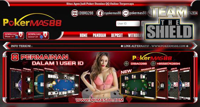 Pokermas88-Situs-Judi-Poker-Online-Terbaik-Team-The-Shield