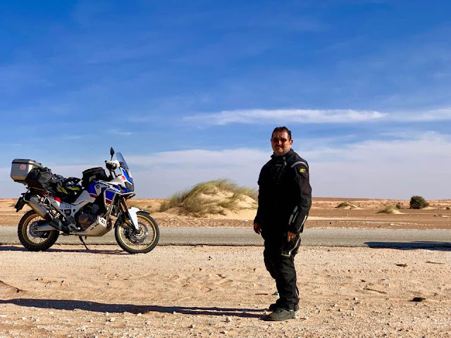 Road to Dakar con la Africa Twin. Un viaje de Roberto Peregrin