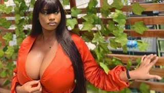 Plus-sized Model, Chikaike (top chikaike) Displays Fresh Melons In Sultry Outfits (6 Photos)