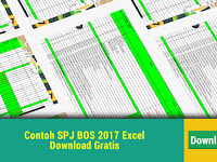 Contoh SPJ BOS 2017 Excel Download Gratis