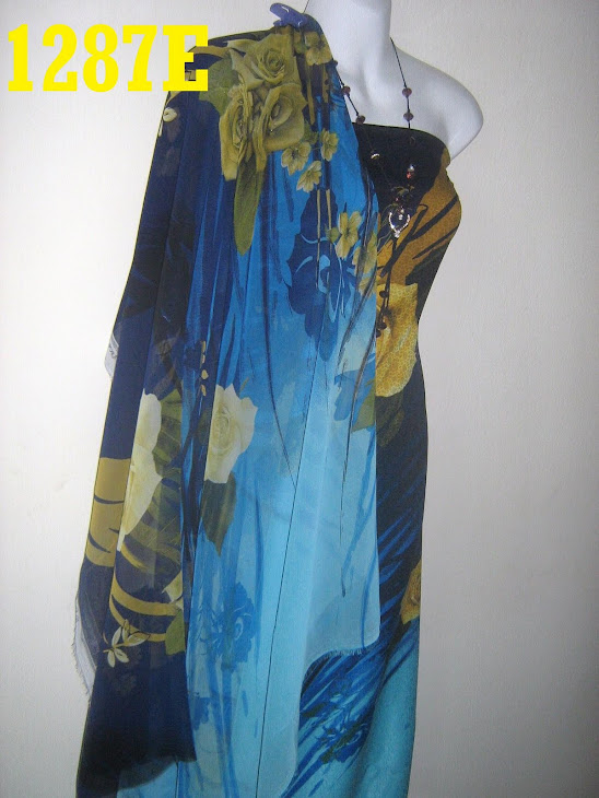 CMO   1287E: CHIFFON MATCHING ONE MALAYSIA, 2M+2M, BHG BAJU JARANG DAN PERLU LINING