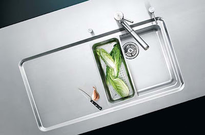 modern kitchen sink design -stainless steel