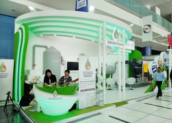 Image Attribute: SNOC's stall at Abu Dhabi International Petroleum Exhibition and Conference (ADIPEC) 2018, Abu Dhabi, UAE / Source: Gulf Intelligence