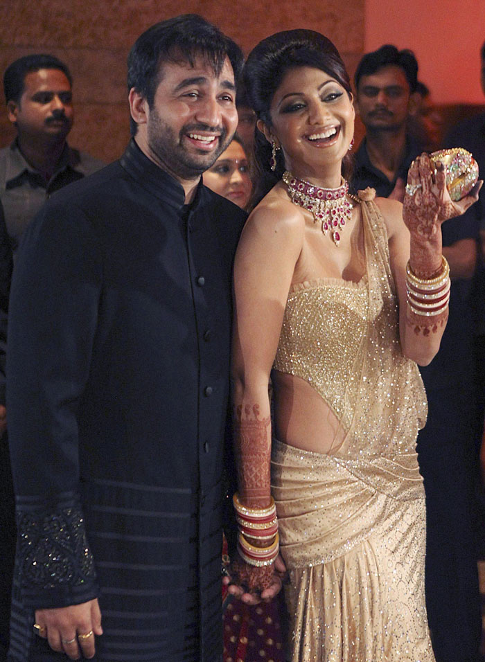  Gallery Hollywood actress Shilpa ShettyRaj Kundra Indian Wedding 