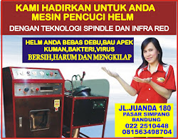 MITRA’S FRESH HELM,TEMPAT CUCI HELM ANDA HANYA 45 MENIT