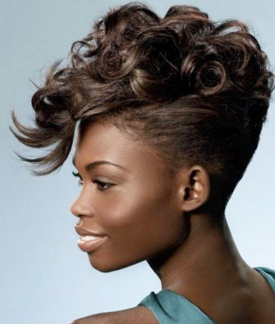 mohawk hairstyles african women