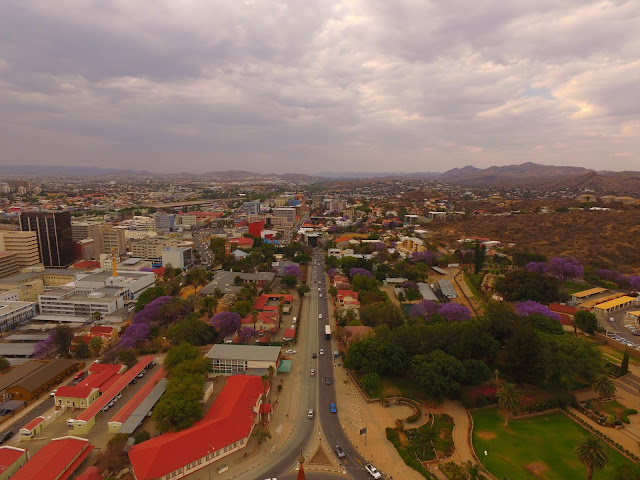 Namibia Windhoek Aerial Photo Gallery