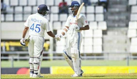 Rohit Yashwi's double century puts the burden of runs on the neck of West Indies