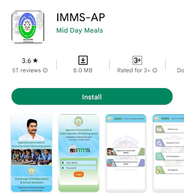 IMMS ( INTEGRATED MONITORING SYSTEM FOR MIDDAY MEALS AND SANITATION) App  New / Latest version Download