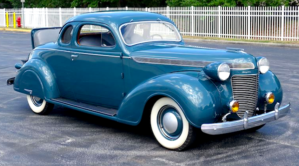 Counteracting Visual Bloat 1938 Chrysler Facelift