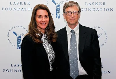 Bill Gates and wife Melinda