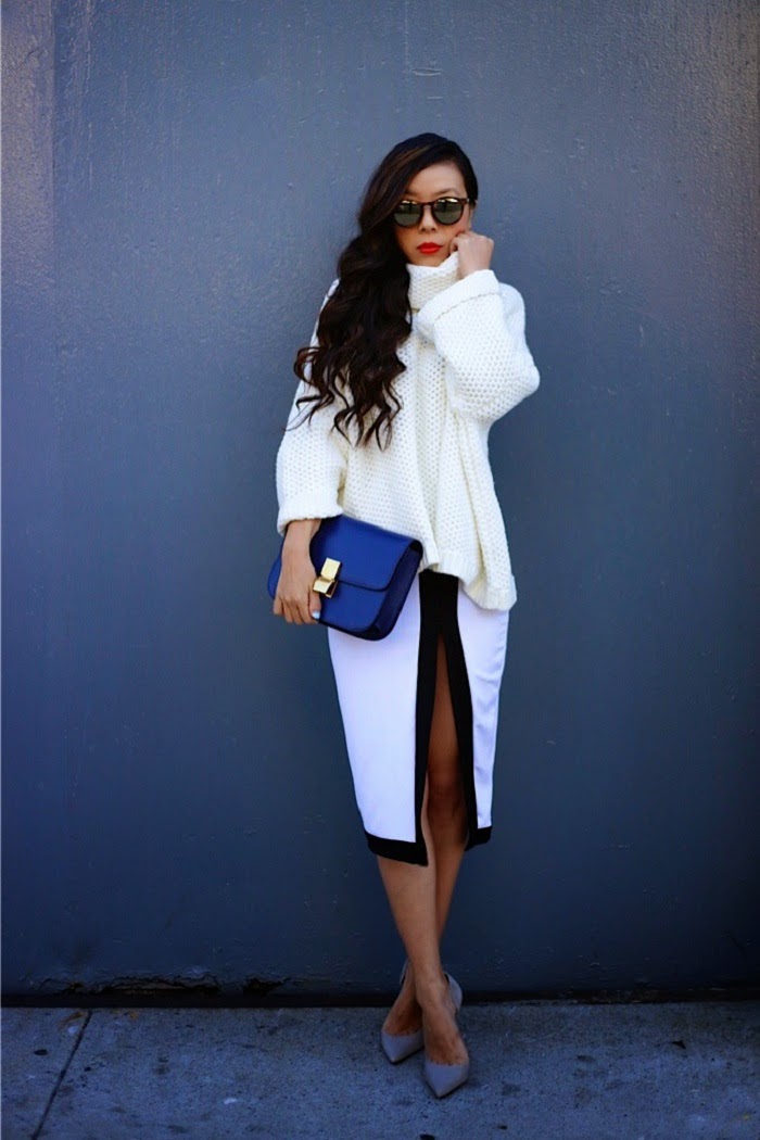 nastygal you're getting warmer sweater, chanel bag, stevemadden boots, peaceloveshea, lespecssunnies,missguided skirt, schutz heels, lovers+friends LA, celine Paris bag, Vans slip on, swag, how to , fall essential, musthave, shallwesasa, oversized turtleneck sweater