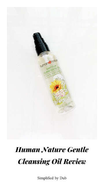 human nature gentle cleansing oil review