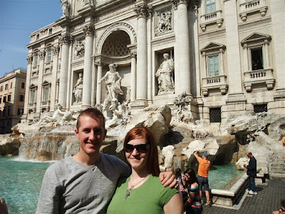 Trevi Fountain, daytime, sight, beautiful, portrait