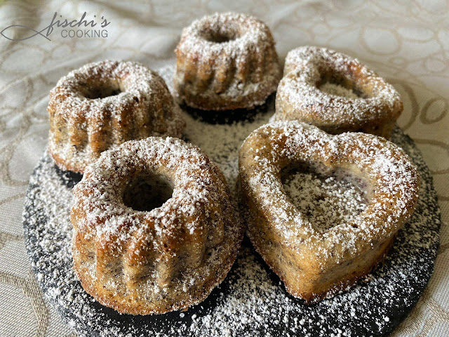 fischiscooking, gugelhupf, mohn - apfel