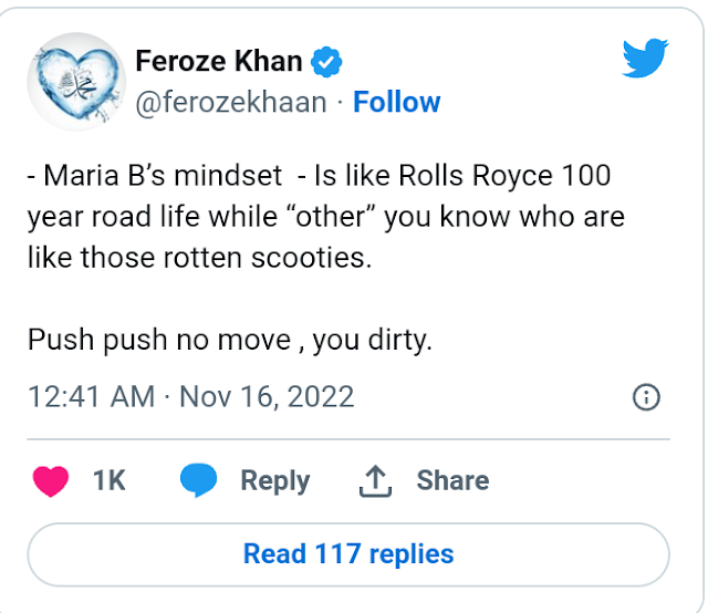 فیروز خان جوائی لینڈ کی پابندی پر ماریہ بی کے موقف کی حمایت کرتے ہیں۔