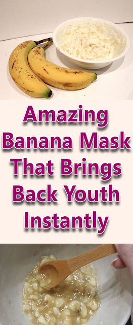 AMAZING BANANA MASK THAT BRINGS BACK YOUTH INSTANTLY