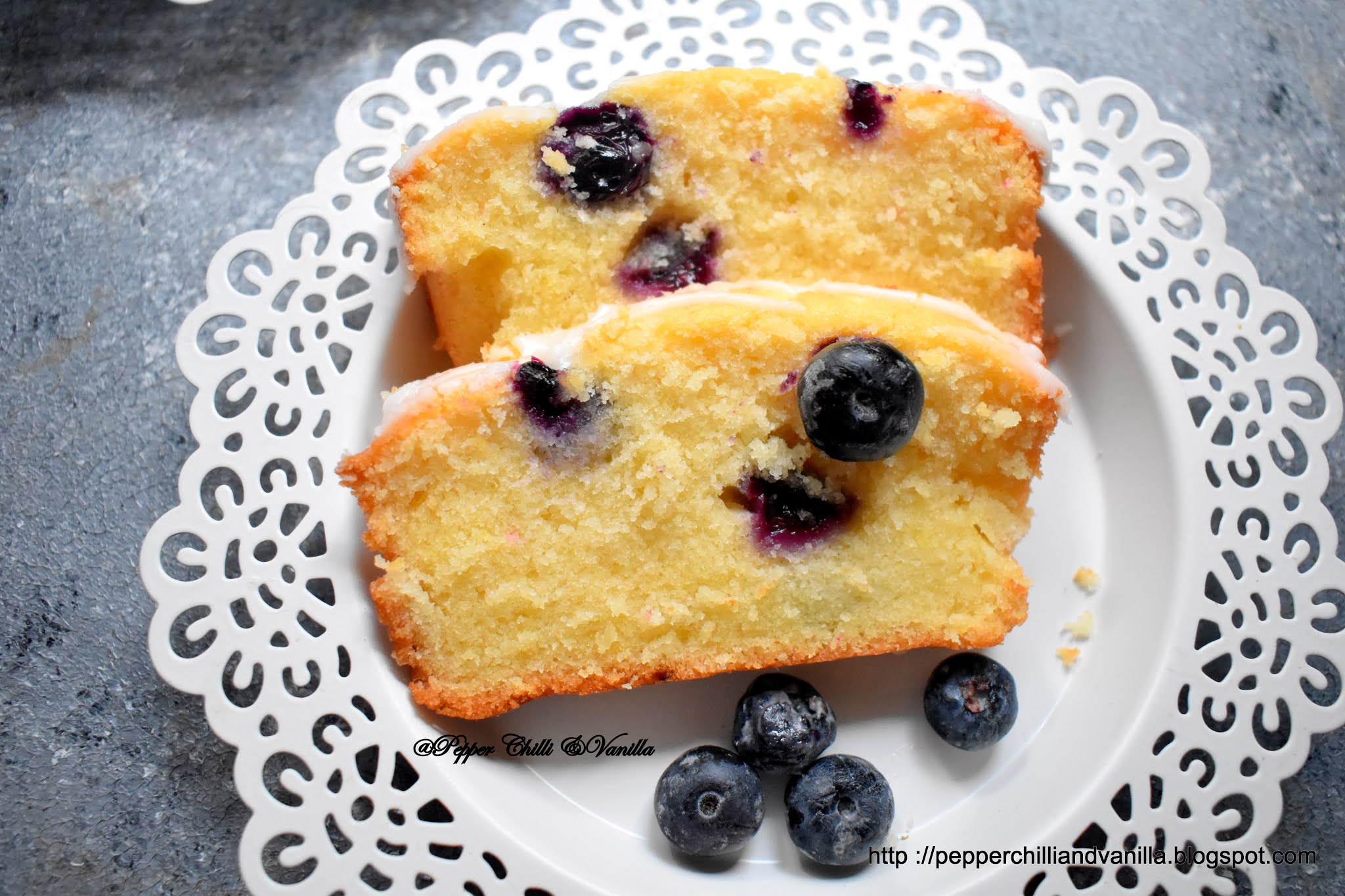 how to make blueberry lemon cake