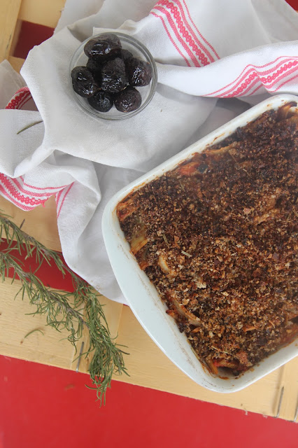 Cuillère et saladier : Gratin de fenouil à l'italienne (vegan)