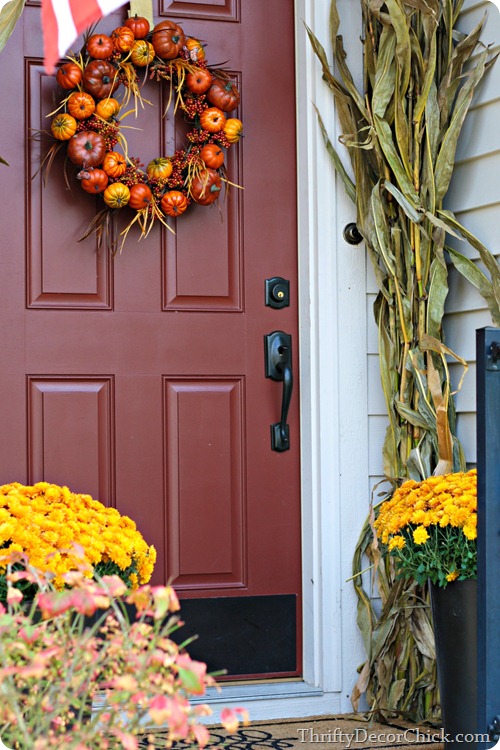 fall front porch