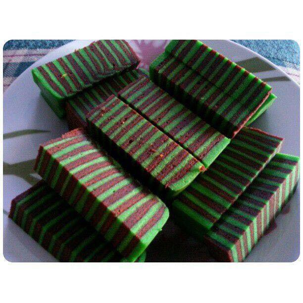 RESEPI KEK LAPIS COKLAT PEPPERMINT (KUKUS)