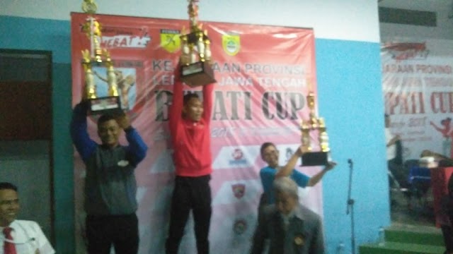 SUKOHARJO RAIH JUARA 2 KEJUARAAN PROVINSI LEMBAGA KARATE-DO BUPATI CUP TAHUN 2018