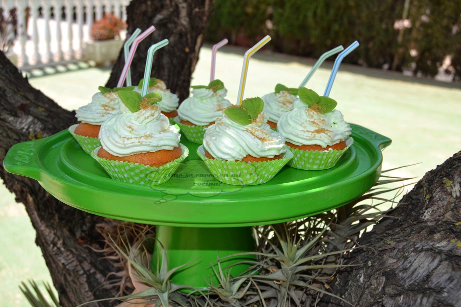 cupcakes de mojito