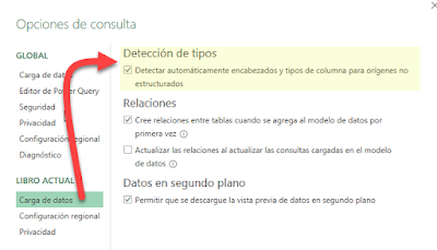 Power Query y el Tipo Cambiado