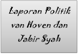 Laporan Politik van Hoven dan Jabir Syah