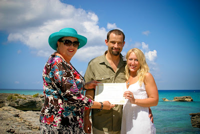 My Secret Cove, Grand Cayman Wedding for Dryden, NY couple