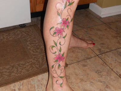 Leg Tattoos for Women 02