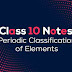 PERIODIC CLASSIFICATION OF ELEMENT -- CHAPTER-02 - 10- CLASS- CHEM