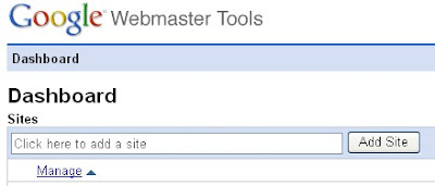 google webmaster tools