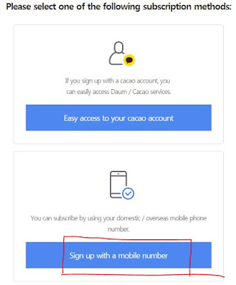 Cara buat akun ID Daum Cafe (Fancafe)