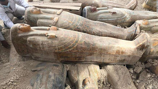 Egypt Discovered Huge Ancient Coffins